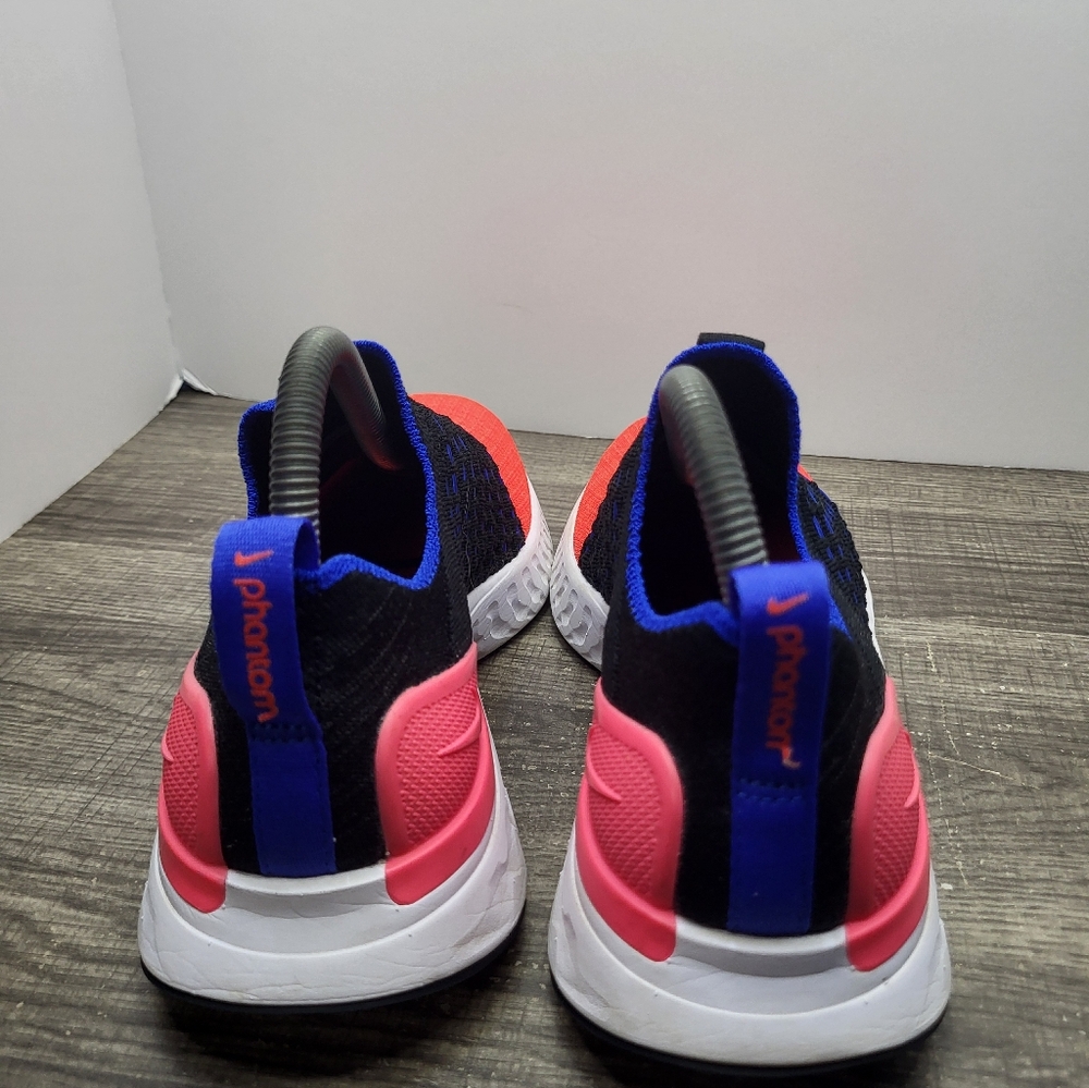 Nike React Phantom Run Flyknit 2 Running Shoes Sneaker Women Size 8 DX2354-001 - Picture 5 of 10